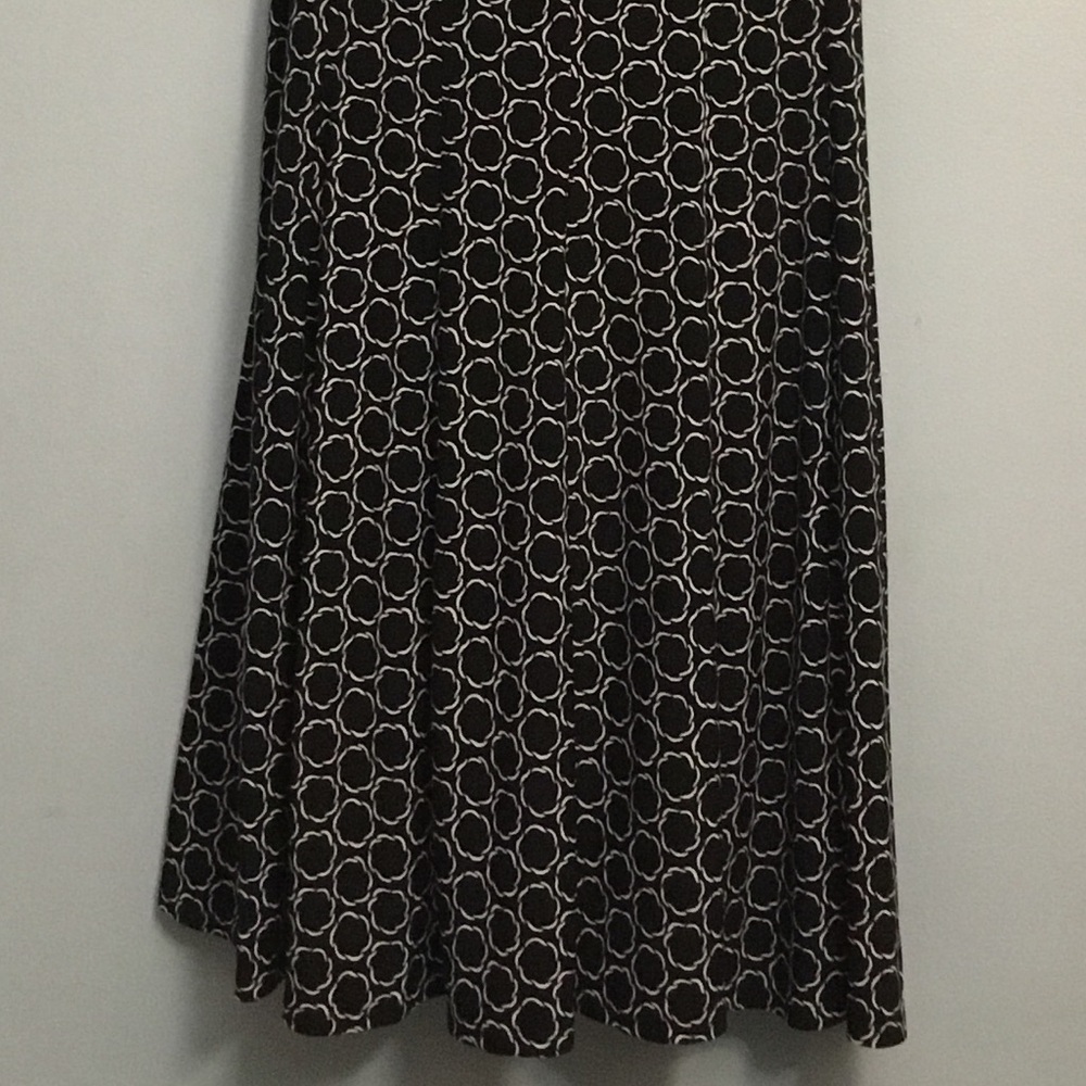 American Living Black and White Patterned Midi Dress - Picture 11 of 15